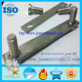 Stainless steel bolts,Stainless steel round head bolts,Stainless steel bolts with metal plates,Bolts with metal plates,Bolts